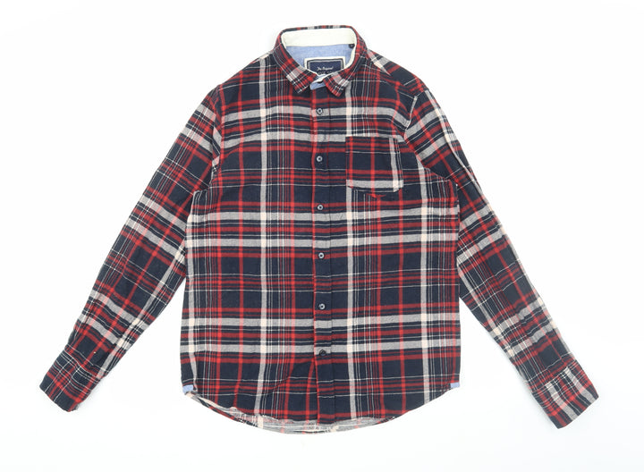 Brave Soul Men's Multicolour Flannel Plaid Shirt S