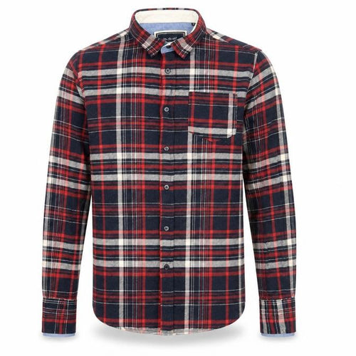 Brave Soul Men's Multicolour Flannel Plaid Shirt S