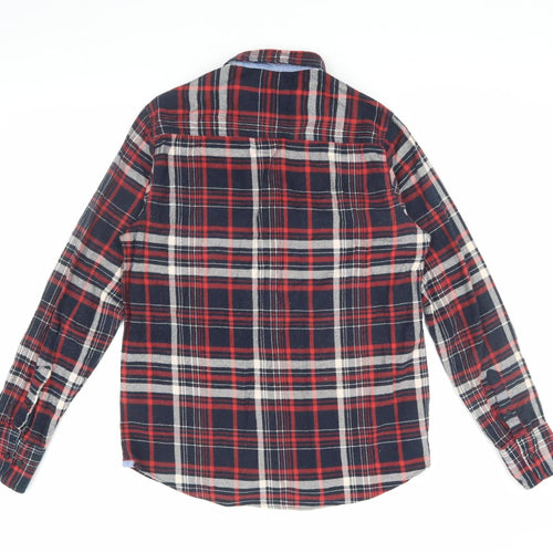 Brave Soul Men's Multicolour Flannel Plaid Shirt S