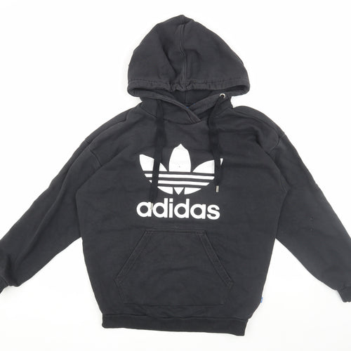 Adidas Women's Black Pullover Hoodie Size 12