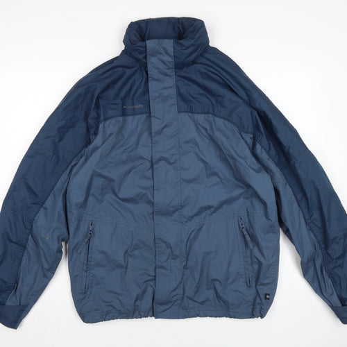 Mountainlife Men's Blue Windbreaker Jacket M