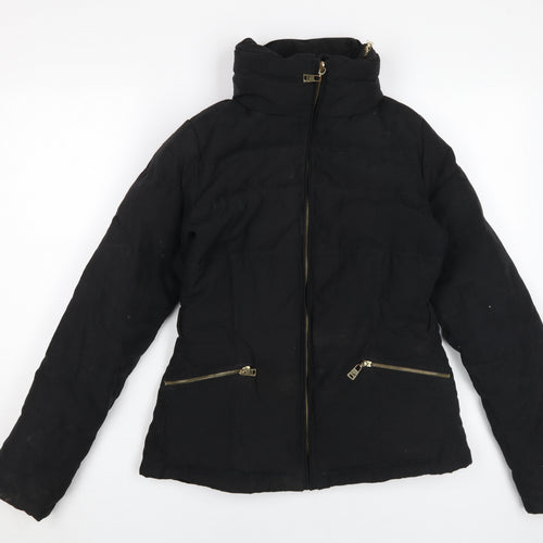 LTB Women's Black Puffer Jacket Medium Casual Winter