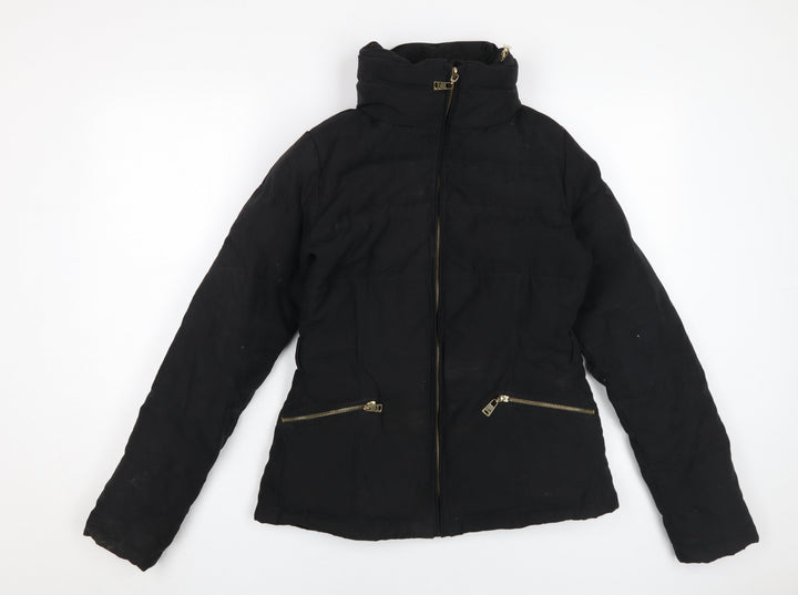 LTB Women's Black Puffer Jacket Medium Casual Winter