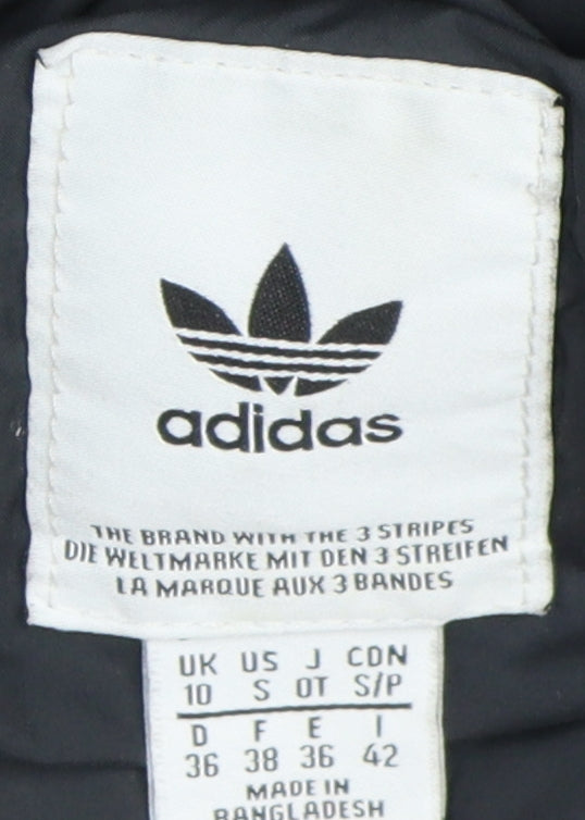 Adidas Women's Black Puffer Jacket Size 10