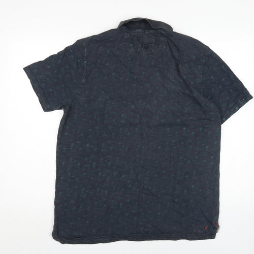 Fat Face Men's Blue Polo Shirt, Size L, Short Sleeve
