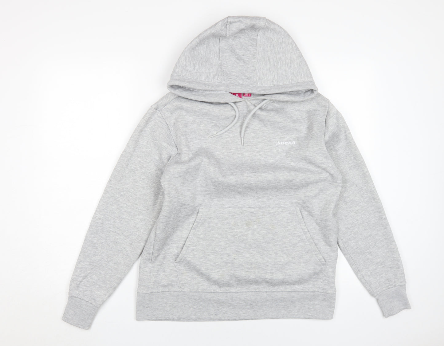 LA Gear Women's Grey Pullover Hoodie Size 10