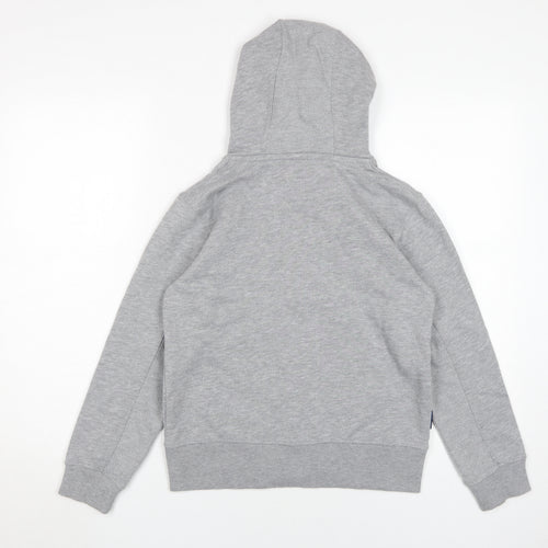 Manchester City Grey Boys Hoodie 10-11 Years Full Zip