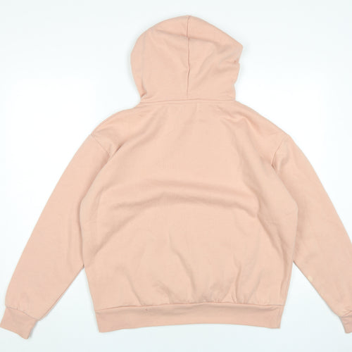 Disney Women Pink Pullover Hoodie Size M