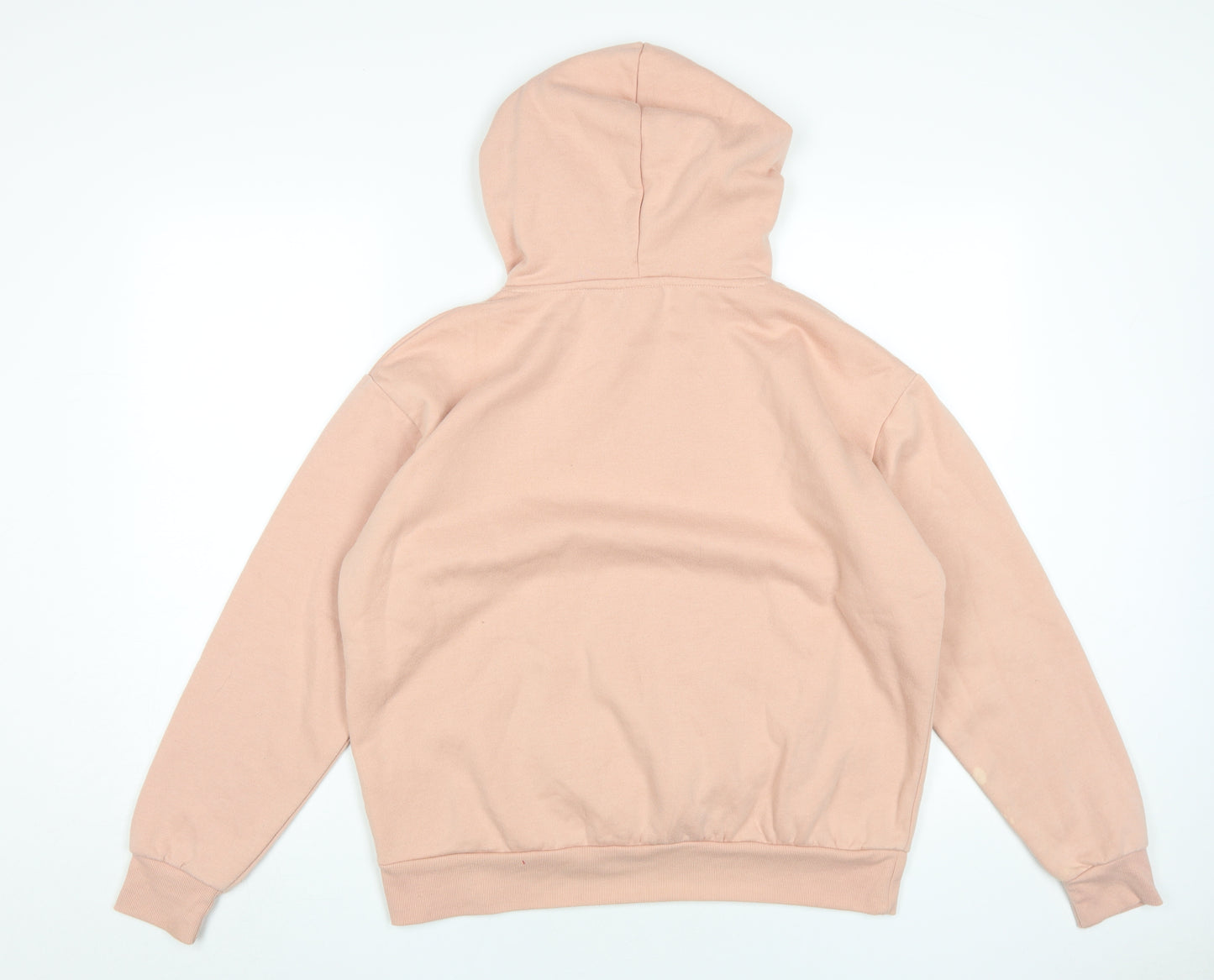 Disney Women Pink Pullover Hoodie Size M