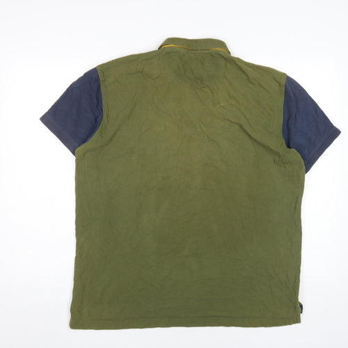 Levi's Men's Green Polo, XL, Short Sleeve, Logo Accent