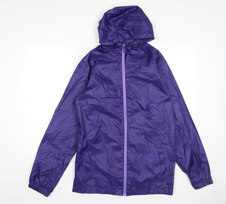 Regatta Women's Purple S Hooded Windbreaker Jacket