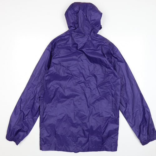 Regatta Women's Purple S Hooded Windbreaker Jacket