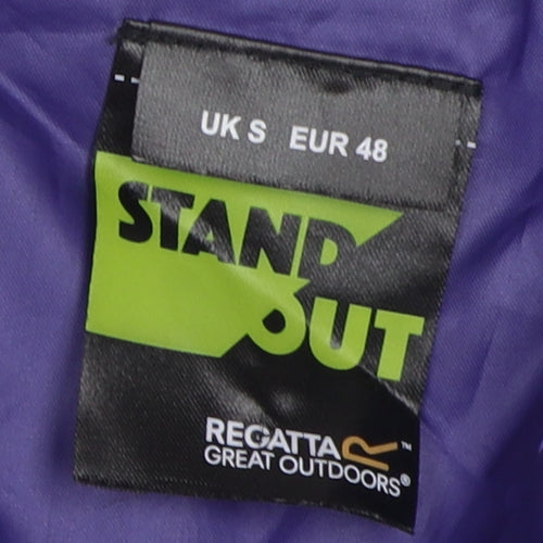 Regatta Women's Purple S Hooded Windbreaker Jacket
