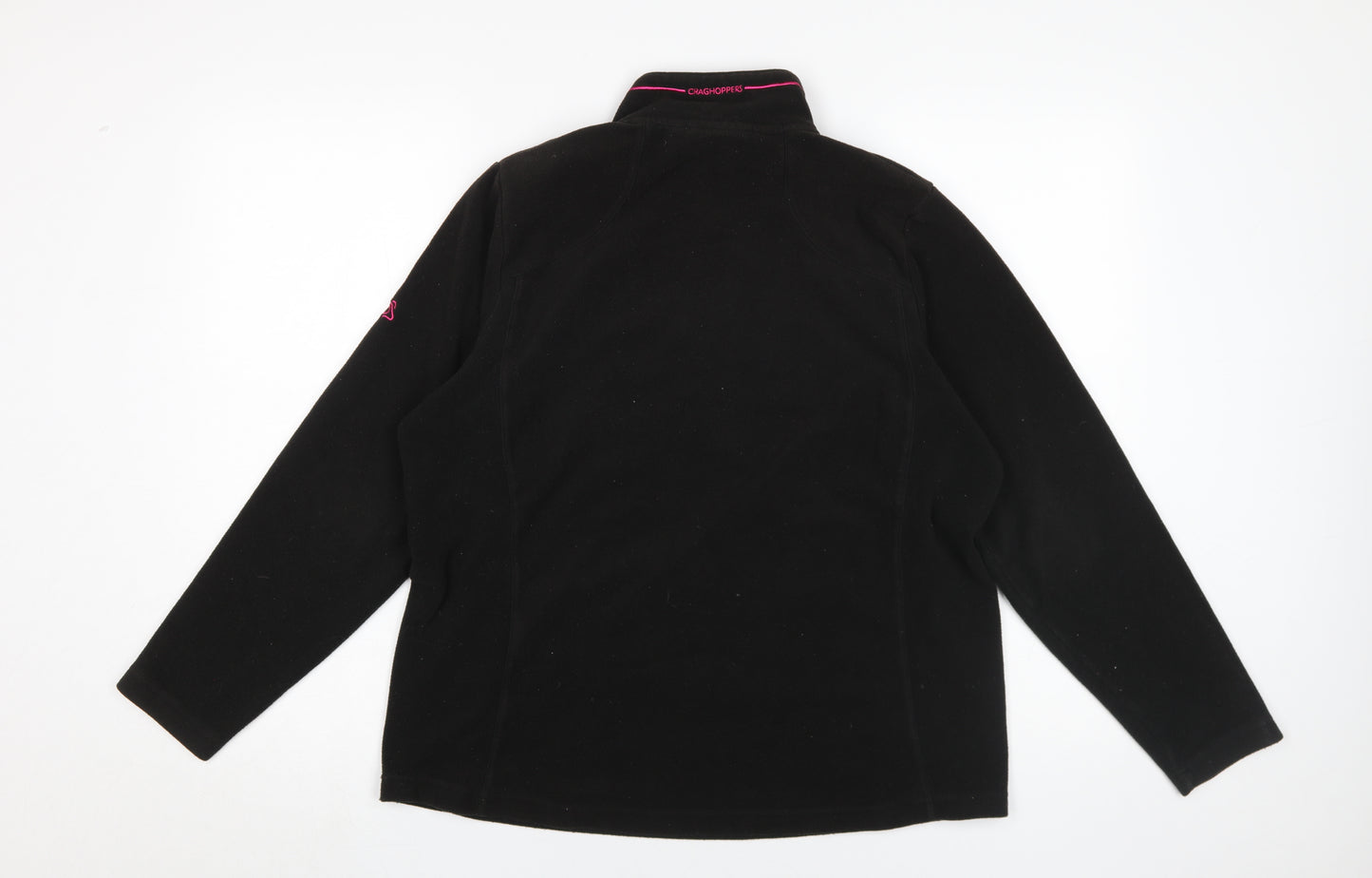 Craghoppers Women's Black Fleece Sweatshirt Size 16