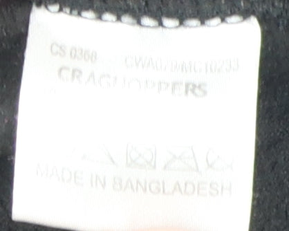 Craghoppers Women's Black Fleece Sweatshirt Size 16