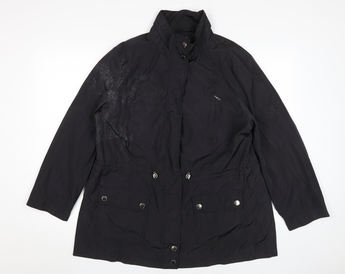 Maine New England Women's Black Basic Jacket Size 18