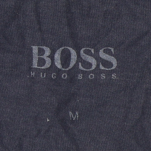 Hugo Boss Men's Blue Medium Crew Neck T-Shirt