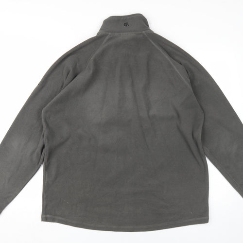Craghoppers Men’s Grey Fleece Sweatshirt L 1/4 Zip