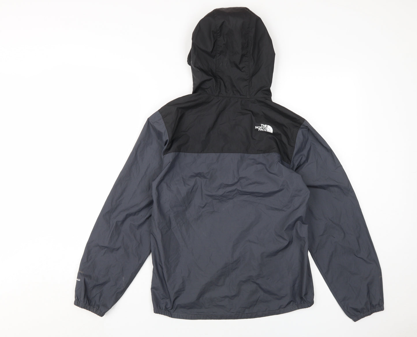 The North Face Boys Black Windbreaker Jacket Size L