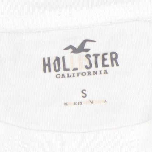 Hollister Unisex Colourblock T-Shirt S - Cotton Crew