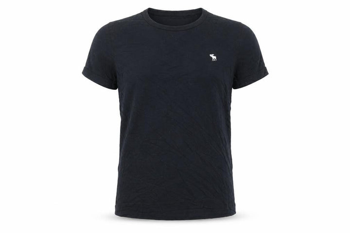 Abercrombie & Fitch Unisex Kids Black T-Shirt M Logo