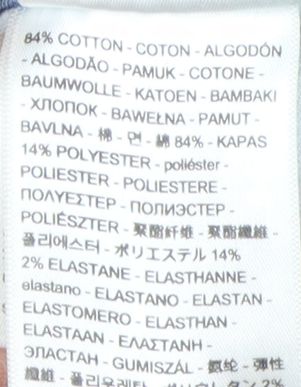 Levi Women's Blue High-Rise Straight Jeans Size 28