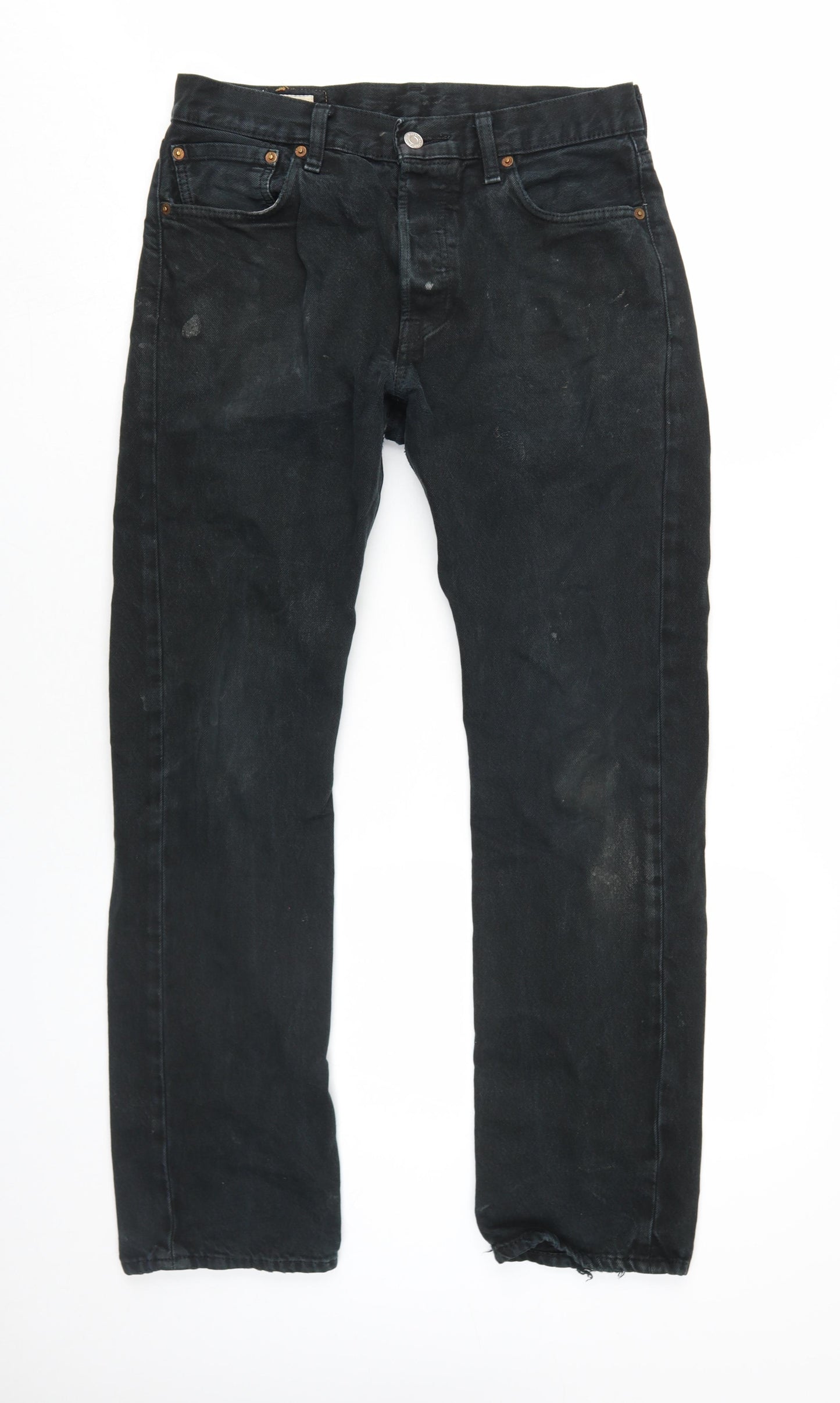 Levi's Premium Black Men's Straight Jeans Size 30
