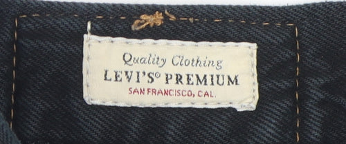 Levi's Premium Black Men's Straight Jeans Size 30