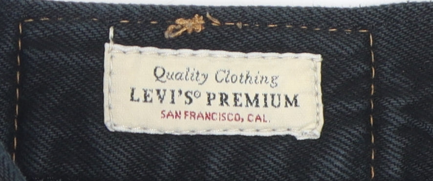 Levi's Premium Black Men's Straight Jeans Size 30