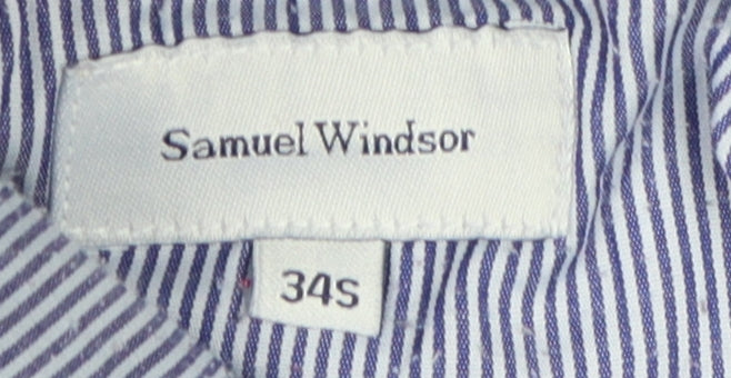 Samuel Windsor Men's Red Corduroy Chino Trousers