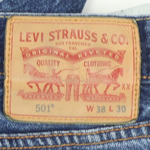 Levi's 501 Men's Blue Straight Jeans XL