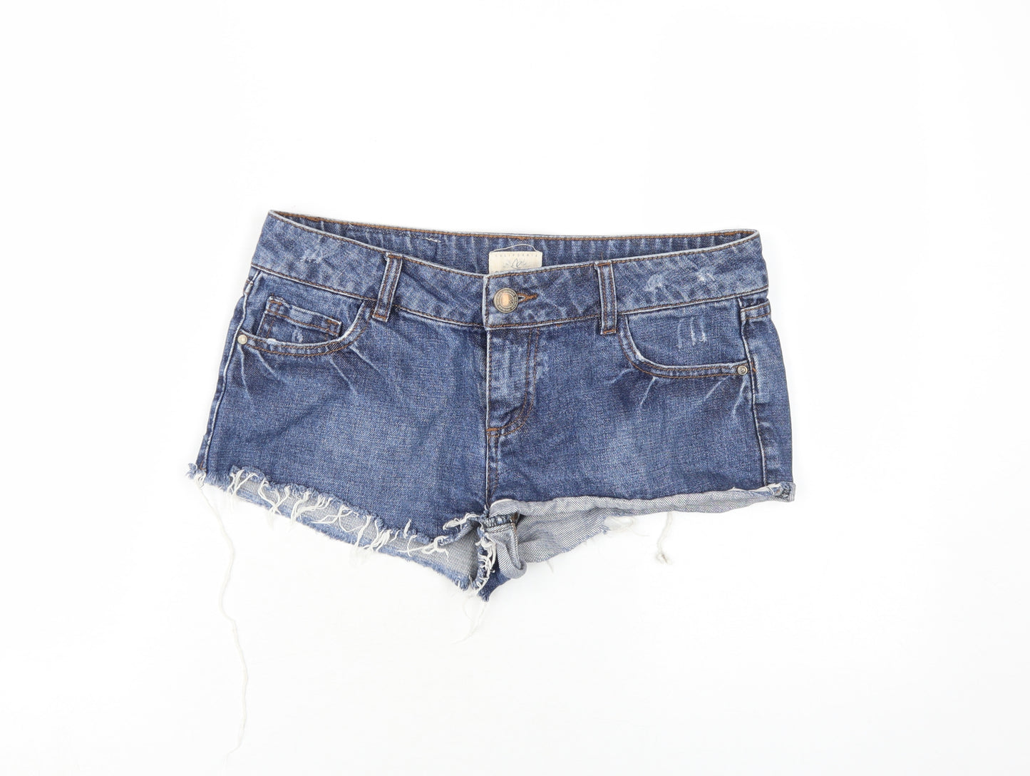 SoulCal & Co Women's Blue Cut-Off Denim Shorts Size 10