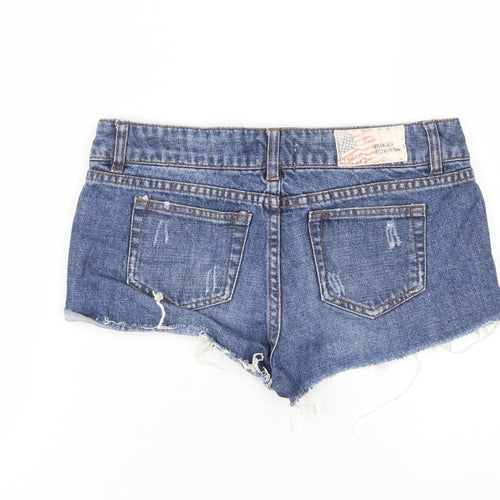 SoulCal & Co Women's Blue Cut-Off Denim Shorts Size 10
