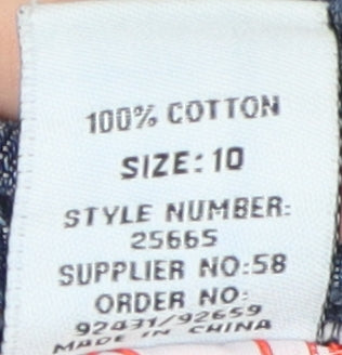 SoulCal & Co Women's Blue Cut-Off Denim Shorts Size 10