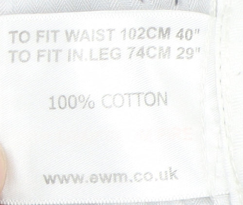 James Pringle Men's Grey Corduroy Trousers XL