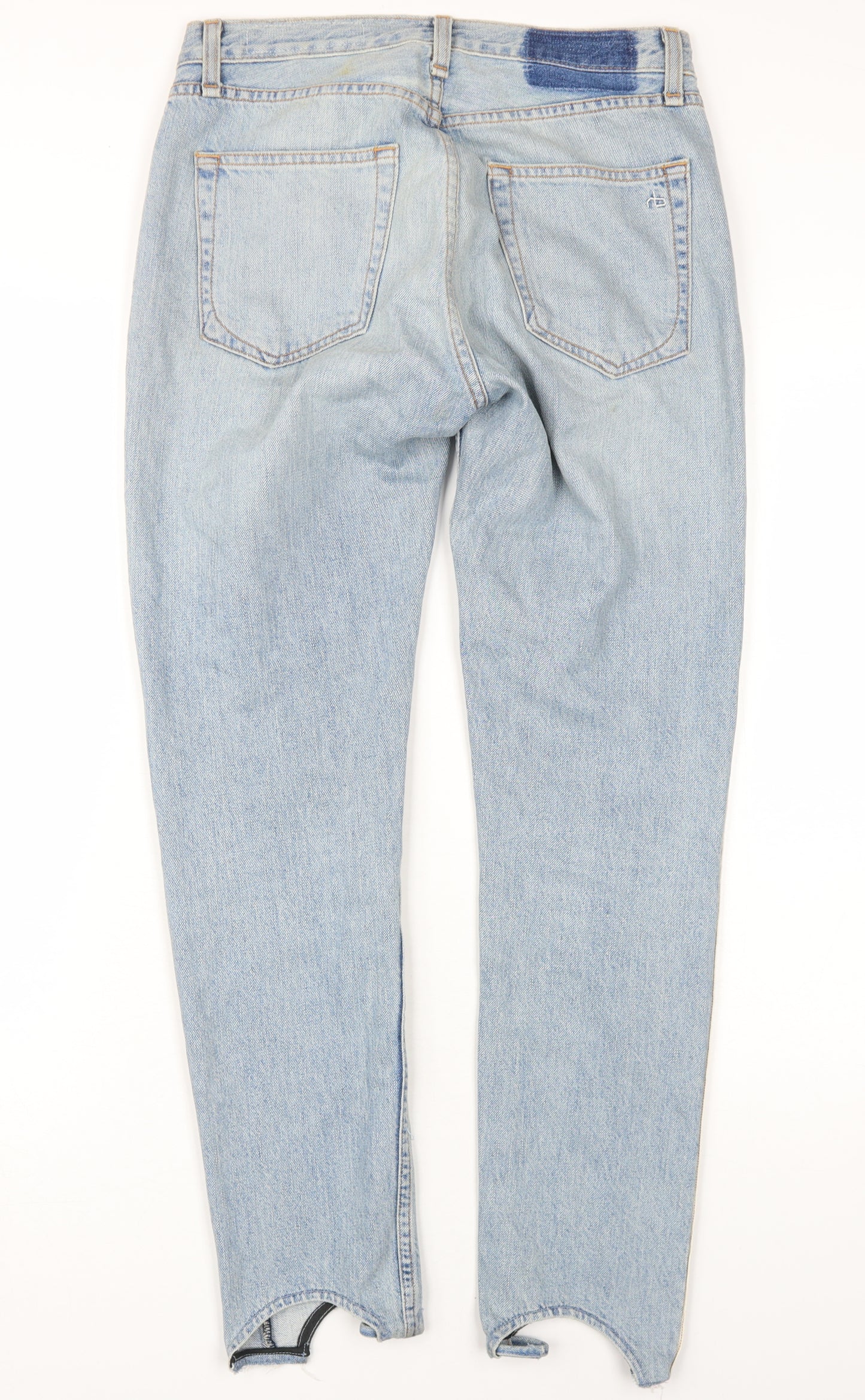 Rag & Bone Women's Blue Straight Jeans Size UK 12
