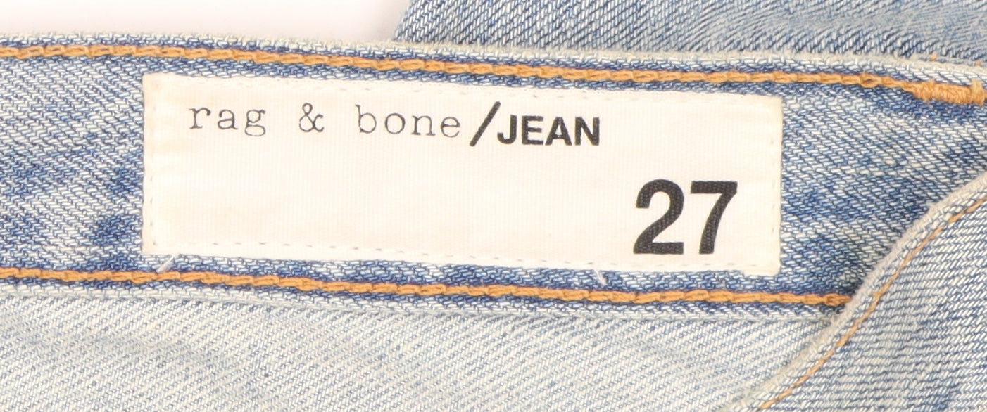 Rag & Bone Women's Blue Straight Jeans Size UK 12