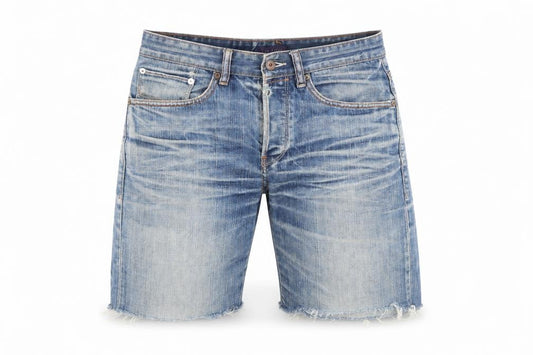 Ted Baker Men's Blue Chino Denim Shorts, Size S