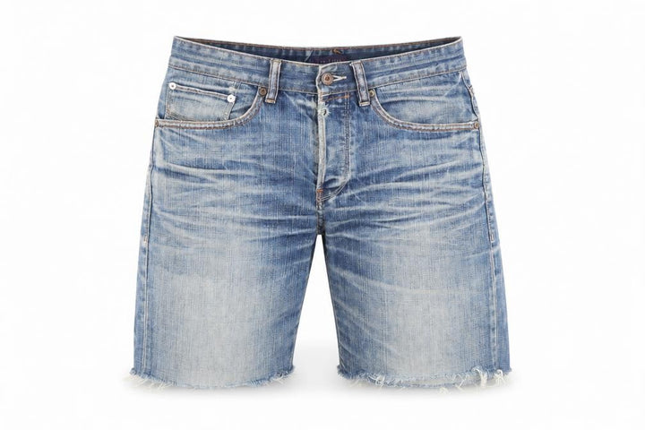 Ted Baker Men's Blue Chino Denim Shorts, Size S