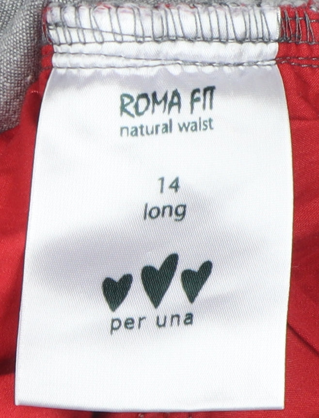 Marks and Spencer Women's Grey Classic Jeans Size 14