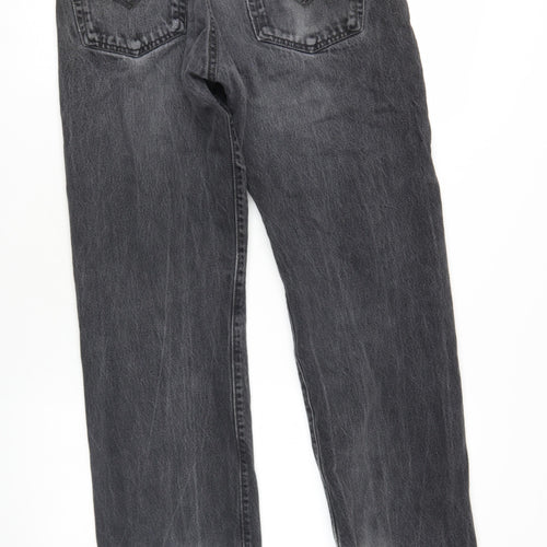 Levi's Men's Black Straight Jeans L Regular Fit