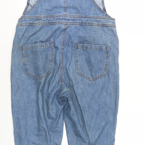 Dorothy Perkins Women Blue Denim Dungaree Size 10