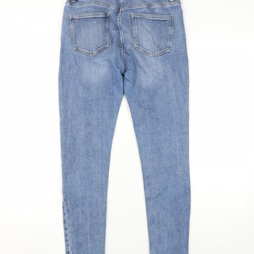 Next Women's Blue Skinny Jeans Size 12 Petite