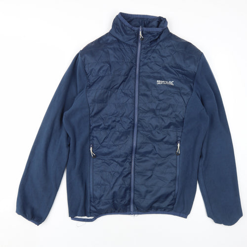 Regatta Men’s Blue Puffer Jacket M with Logo Accents