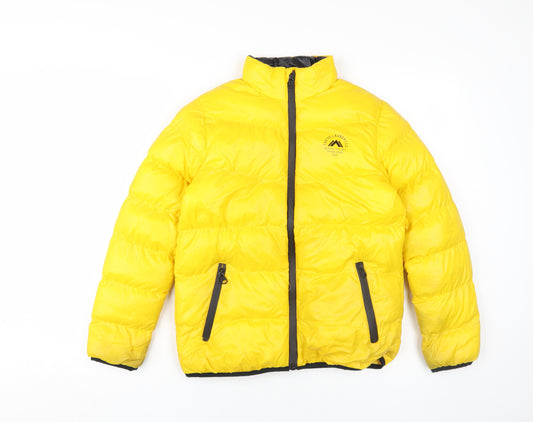 Tokyo Laundry Boys Yellow Puffer Jacket 11-12 Years