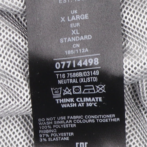 Marks and Spencer Men's Grey Bomber Jacket XL