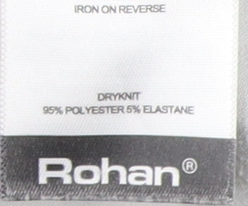 Rohan Men's Grey Long Sleeve Henley T-Shirt M