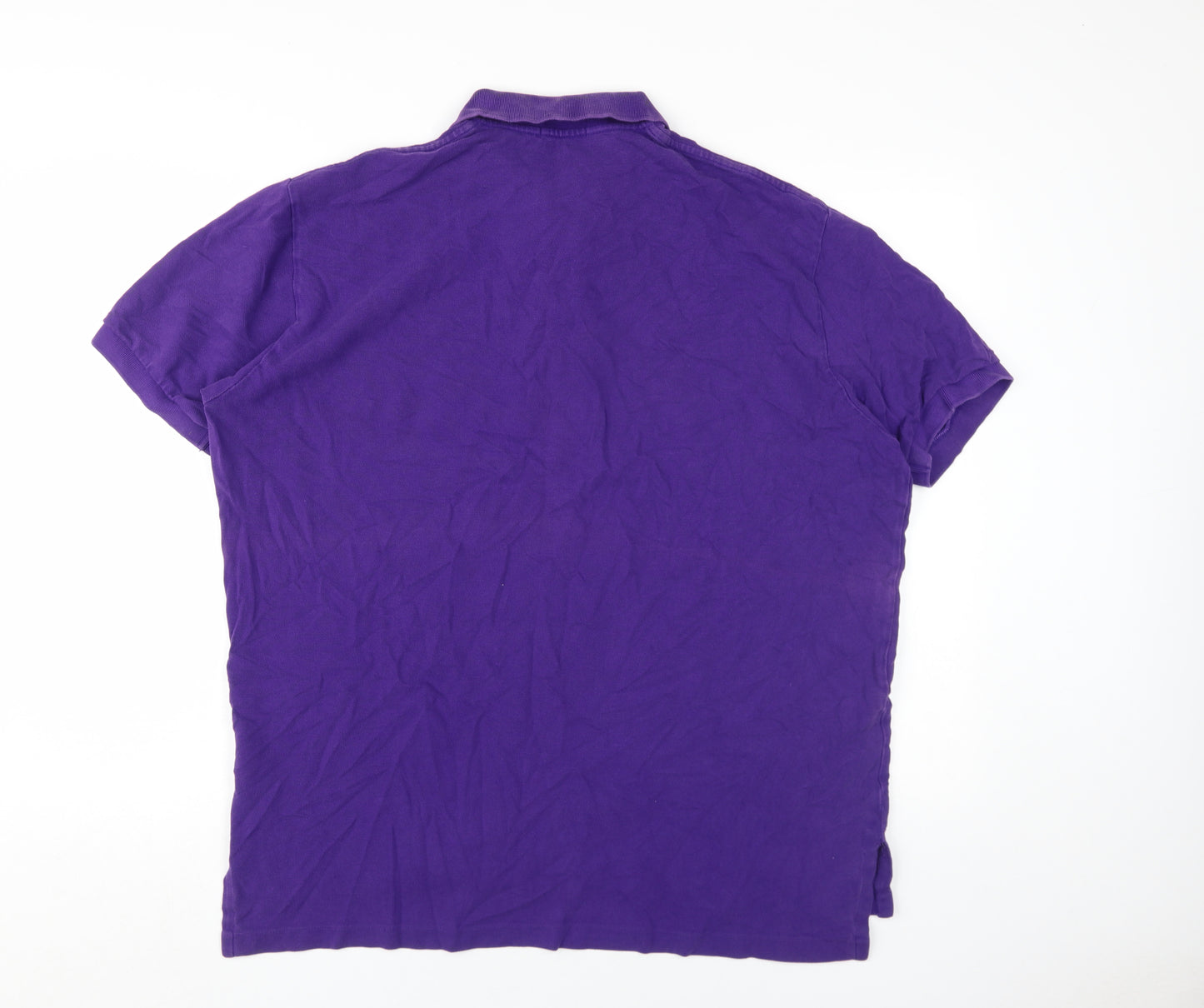 Ralph Lauren Men's Purple XL Polo Shirt