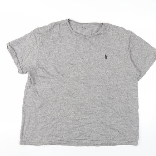Polo Ralph Lauren Men's Grey XL Crew Neck T-Shirt