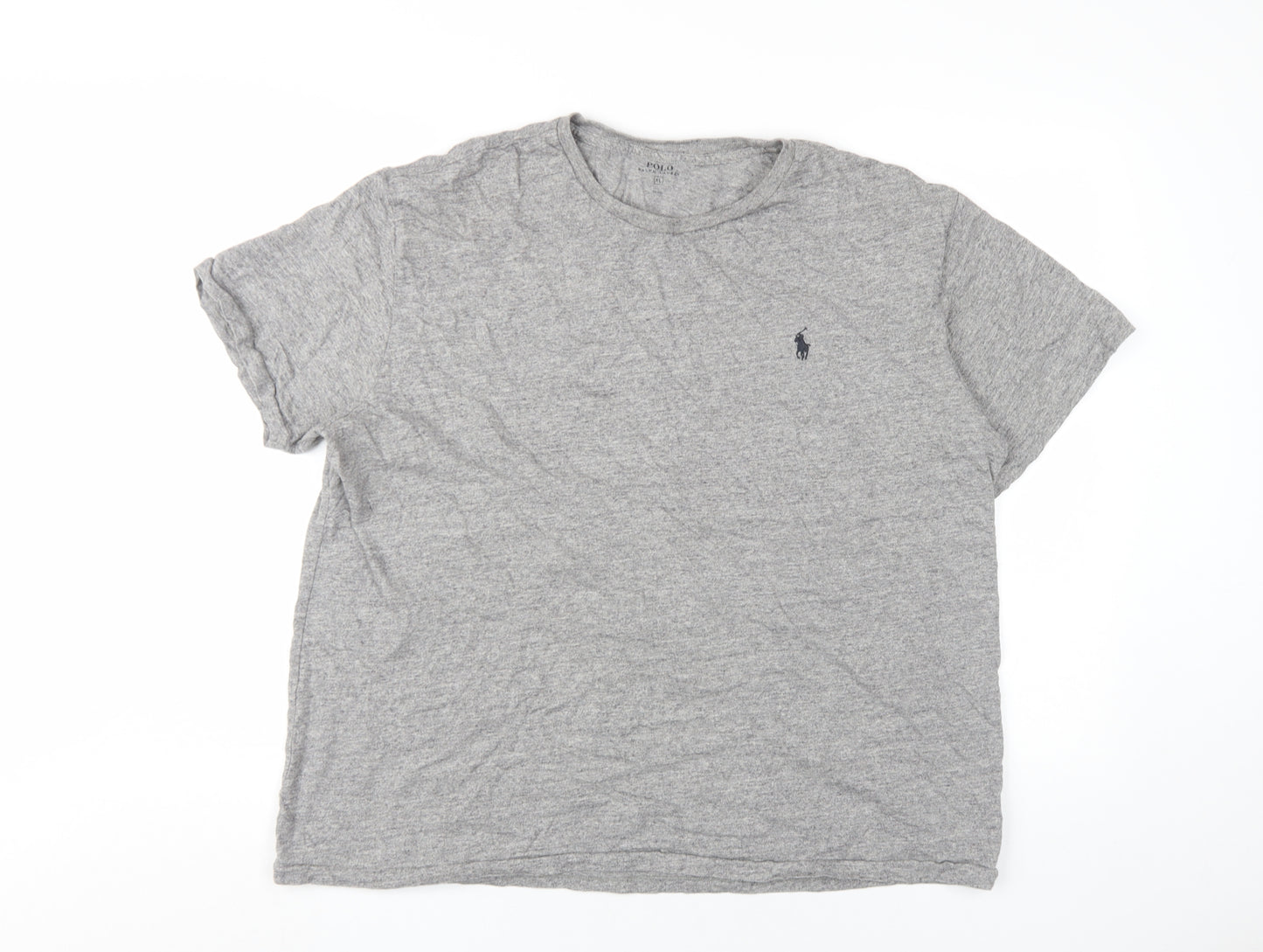 Polo Ralph Lauren Men's Grey XL Crew Neck T-Shirt